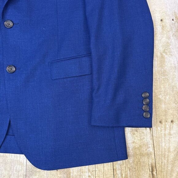 Baroni Blazer Max Davoli Drago Wool Made In Italy Size 44S - Picture 3 of 11